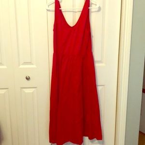 Sleeveless midi dress from target.